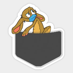 Masked RABBIT 2 Sticker